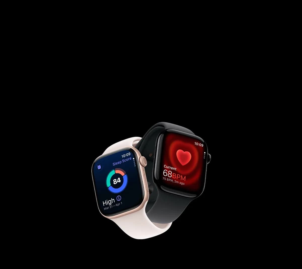 Apple Watch S11 GPS 42mm Jet Black Aluminium Case with Black Sport Band - S/M